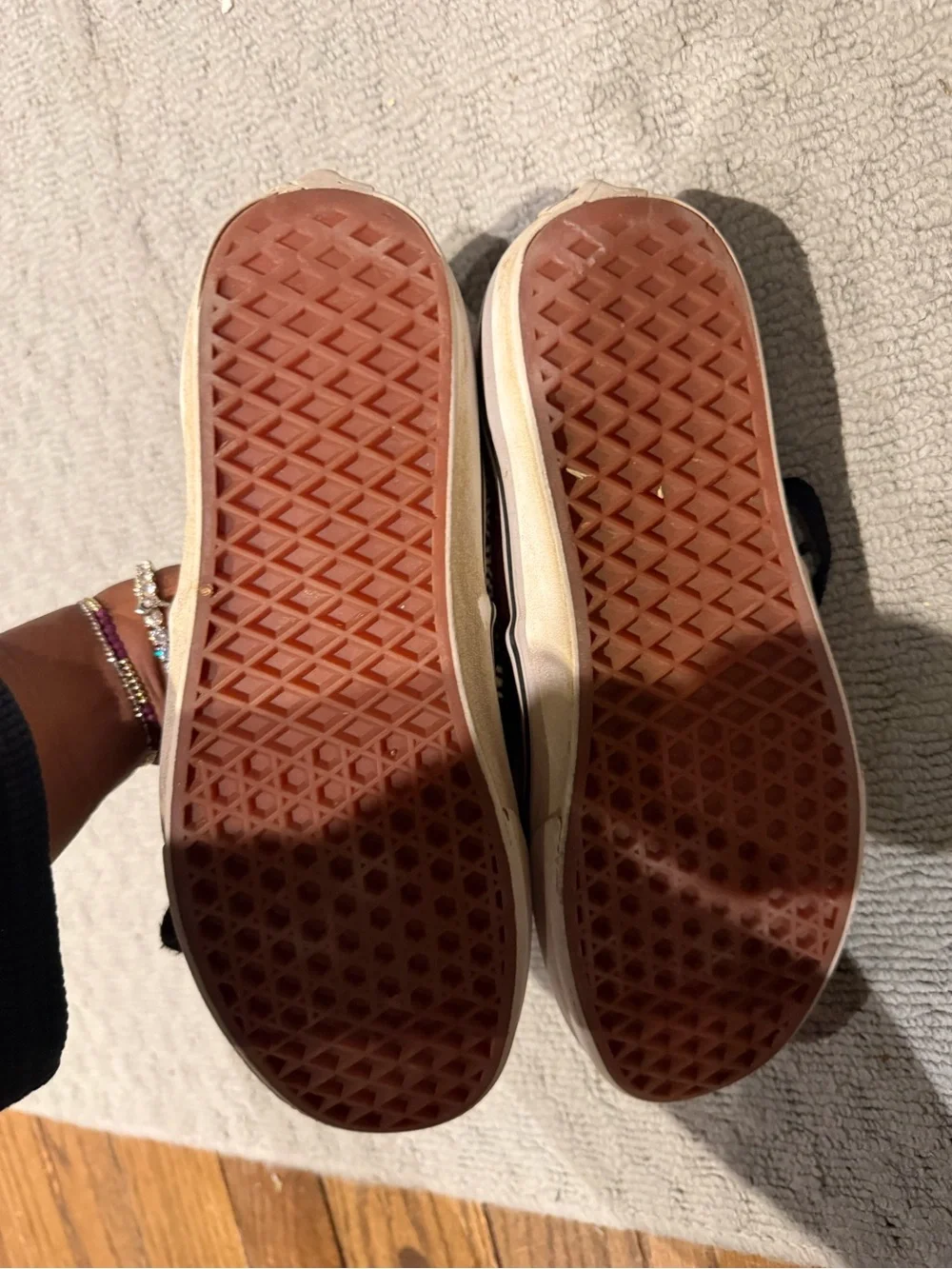 Vans Authentic Low-Top Sneakers in Multicolor Stripe